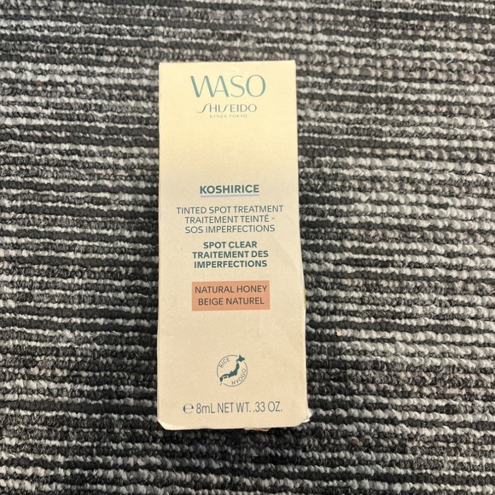 WASO Shiseido Koshirice Tinted Spot Treatment Natural Honey 0.33‎ oz~8 ml SEALED